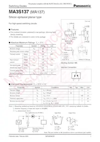 MA3S13700L Datasheet Cover