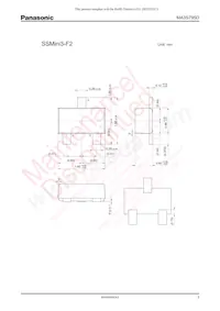 MA3S795D0L Datasheet Page 3