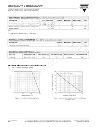 MBR1090CT-E3/45 Datasheet Page 2