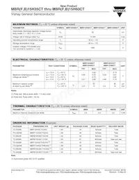MBR1560CT-2HE3/45 Datasheet Page 2