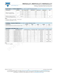 MBR20H35CT-E3/45 Datasheet Page 2