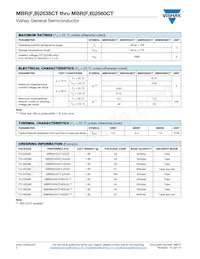 MBR2550CTHE3/45 Datasheet Page 2
