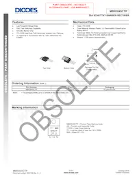 MBR3045CTP Datasheet Cover