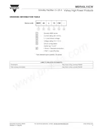 MBR40L15CW Datasheet Page 5