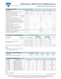 MBRB15H60CTHE3/45 Datasheet Page 2
