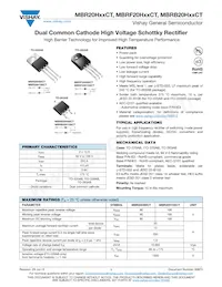 MBRB20H90CT-E3/45 Datasheet Cover