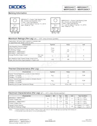 MBRF2060CT-LJ Datasheet Pagina 2