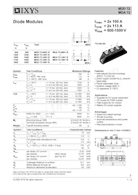MDA72-14N1B Datasheet Cover