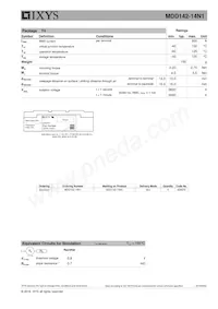 MDD142-14N1 Datasheet Page 3