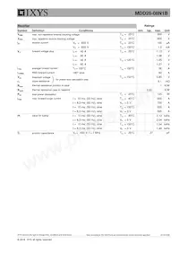 MDD26-08N1B Datasheet Page 2