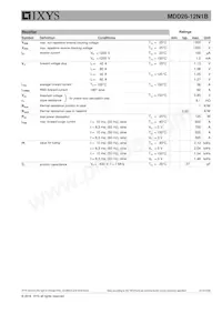 MDD26-12N1B Datasheet Page 2