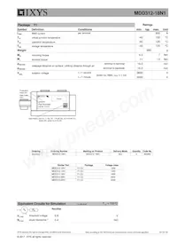 MDD312-18N1 Datasheet Page 3