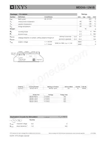 MDD56-12N1B Datasheet Page 3