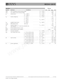 MDD56-16N1B Datasheet Pagina 2