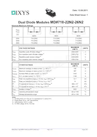 MDD710-22N2 Datasheet Cover
