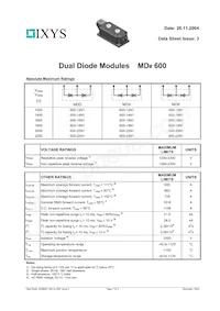 MDK600-22N1數據表 封面
