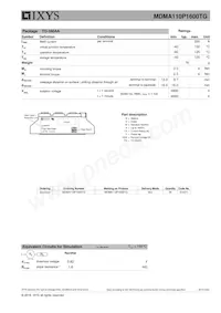 MDMA110P1600TG Datasheet Page 3