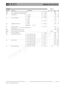 MDMA140P1200TG Datasheet Page 2