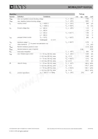 MDMA200P1600SA Datasheet Page 2