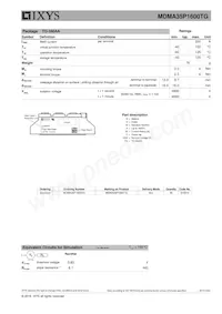 MDMA35P1600TG Datasheet Page 3