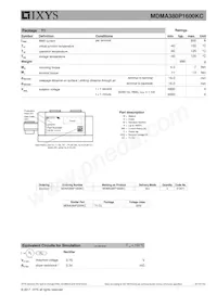 MDMA380P1600KC Datasheet Page 3