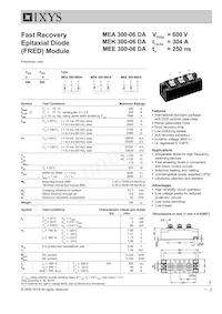 MEA300-06DA Datenblatt Cover