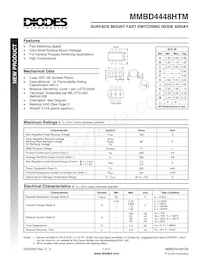 MMBD4448HTM-7 Datasheet Cover