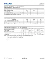 PDR5KF-13 Datasheet Pagina 2
