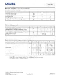 PDS3100Q-13 Datasheet Pagina 2