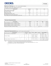 PDS540-13 Datasheet Page 2