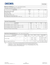 PDS760Q-13 Datasheet Pagina 2