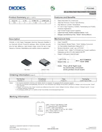 PDU540-13 Datasheet Cover