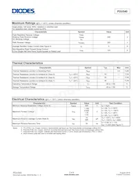 PDU540-13 Datasheet Pagina 2