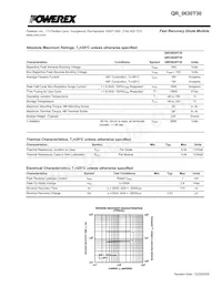 QRF0630T30 Datasheet Page 2