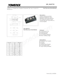 QRF0640T30 Datasheet Cover