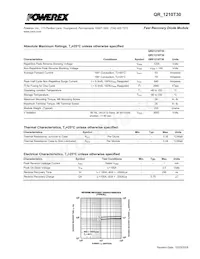 QRF1210T30 Datasheet Page 2