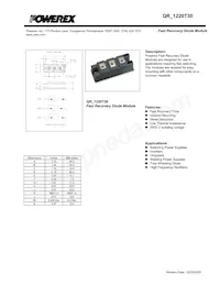 QRF1220T30 Datasheet Cover