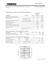 QRF1230T30 Datasheet Page 2