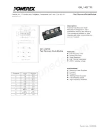 QRF1430T30 Datasheet Cover