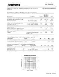 QRF1430T30 Datasheet Page 2