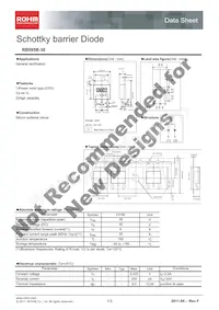 RB095B-30TL Datasheet Cover