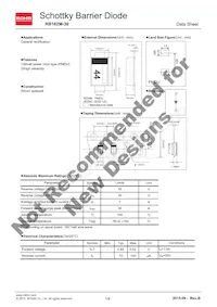 RB162M-30TR Datenblatt Cover