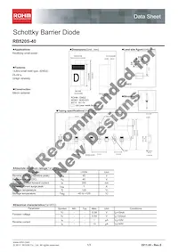 RB520S-40TE61 Datenblatt Cover