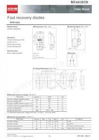 RF601B2DTL Datenblatt Cover