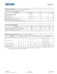RS1MWF-7 Datasheet Pagina 2
