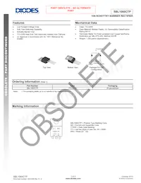 SBL1060CTP Datasheet Cover