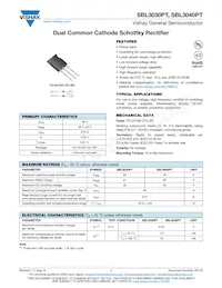 SBL3030PT-E3/45 Datasheet Cover
