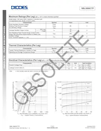 SBL3060CTP Datasheet Page 2