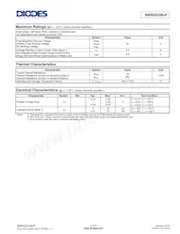 SBR02U30LP-7 Datasheet Page 2