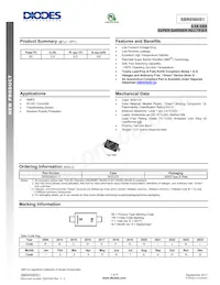 SBR0560S1-7 Datasheet Cover